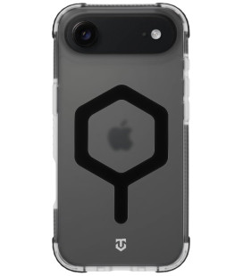 Skaidrus / juodas dėklas Apple iPhone Air telefonui "Tactical MagForce Hexagon Cover"