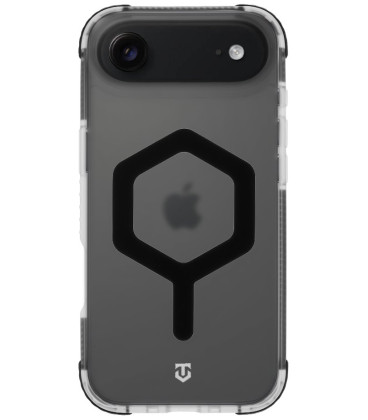 Skaidrus / juodas dėklas Apple iPhone Air telefonui "Tactical MagForce Hexagon Cover"