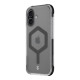 Skaidrus / juodas dėklas Apple iPhone 17 telefonui "Tactical MagForce Hexagon Cover"