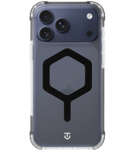 Skaidrus / juodas dėklas Apple iPhone 17 Pro Max telefonui "Tactical MagForce Hexagon Cover"