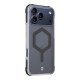 Skaidrus / juodas dėklas Apple iPhone 17 Pro Max telefonui "Tactical MagForce Hexagon Cover"