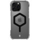 Skaidrus / juodas dėklas Apple iPhone 16 Pro Max telefonui "Tactical MagForce Hexagon Cover"