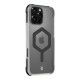 Skaidrus / juodas dėklas Apple iPhone 16 Pro Max telefonui "Tactical MagForce Hexagon Cover"