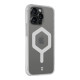 Skaidrus / baltas dėklas Apple iPhone 15 Pro Max telefonui "Tactical MagForce Hexagon Cover"