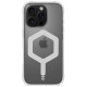 Skaidrus / baltas dėklas Apple iPhone 16 Pro telefonui "Tactical MagForce Hexagon Cover"