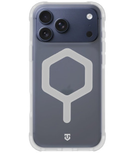 Skaidrus / baltas dėklas Apple iPhone 17 Pro Max telefonui "Tactical MagForce Hexagon Cover"