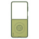Žalias dėklas Samsung Galaxy Z Flip 7 telefonui "Spigen Nano Pop MAG Magsafe"