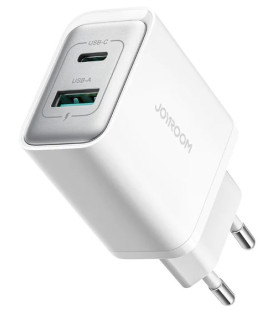 Baltas 30W 1xUSB-A + 1xUSB-C pakrovėjas "Joyroom JR-TCF15"