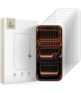 Apsauginiai grūdinti stiklai Apple iPhone 16 Pro Max / 17 Pro Max telefonui "Tech-Protect Bundle 10-Pack"