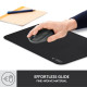 Juodas 35x25cm kilimėlis "Tech-Protect A100 Mouse Pad"