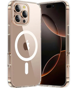 Skaidrus dėklas Apple iPhone 16 Pro telefonui "TP Flex Magsafe"