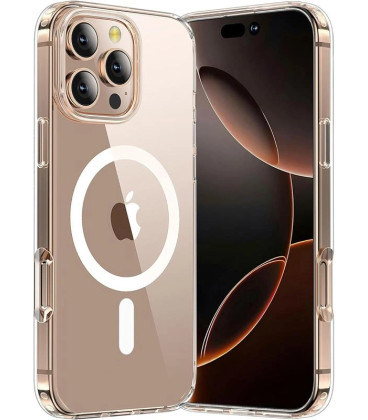 Skaidrus dėklas Apple iPhone 16 Pro telefonui "TP Flex Magsafe"