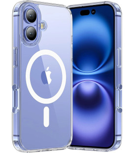 Skaidrus dėklas Apple iPhone 16 telefonui "TP Flex Magsafe"