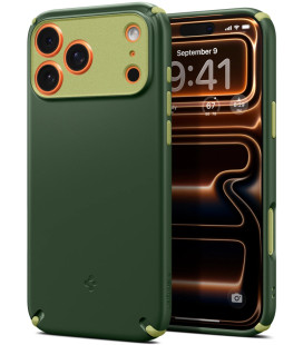 Žalias dėklas Apple iPhone 17 Pro telefonui "Spigen Nano Pop Hybrid MAG Magsafe"
