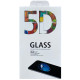 Juodas LCD apsauginis stikliukas Samsung Galaxy A16 / A17 / A18 4G / 5G telefonui "5D Full Glue"