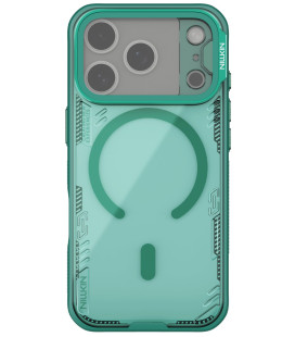 Žalias dėklas Apple iPhone 17 Pro telefonui "Nillkin Iceblade Prop Magnetic Cover"