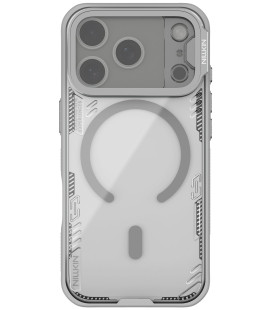 Pilkas dėklas Apple iPhone 17 Pro telefonui "Nillkin Iceblade Prop Magnetic Cover"
