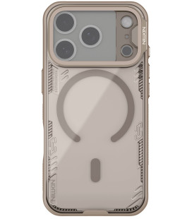 Rudas dėklas Apple iPhone 17 Pro telefonui "Nillkin Iceblade Prop Magnetic Cover"