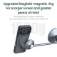 Juodas dėklas Apple iPhone 17 Pro Max / 18 Pro Max telefonui "Nillkin Iceblade Prop Magnetic Cover"