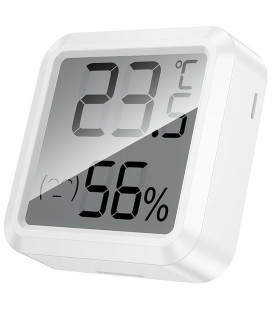 Baltas temperatūros ir drėgmės matuoklis "Hoco HX40"