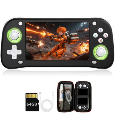 Juoda žaidimų konsolė "Reach XF43"