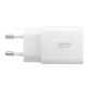 Baltas 20W 1xUSB-A + 1xUSB-C pakrovėjas "Spigen EE202EU Essential 2-Port"