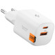 Baltas 35W 1xUSB-A + 1xUSB-C pakrovėjas "Spigen EE352EU Essential 2-Port"