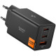 Juodas 67W 1xUSB-A + 2xUSB-C pakrovėjas "Spigen EE673EU Essential 2-Port"