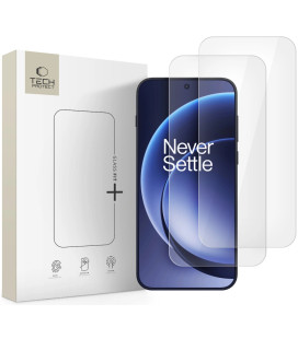 Apsauginis grūdintas stiklas Oneplus 15 telefonui "Tech-Protect Glass Fit+ 2-Pack"