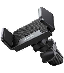 Juodas automobilinis laikiklis į groteles "Joyroom JR-ZS377"