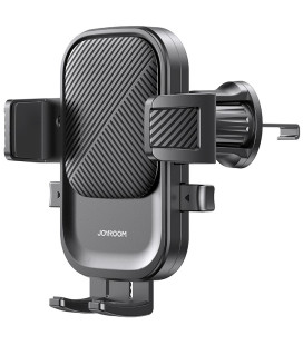 Juodas automobilinis laikiklis į groteles "Joyroom JR-OK6"