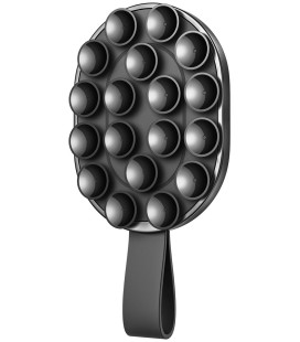 Juodas magnetinis laikiklis su siurbtukais "Joyroom JR-ZS393-S"