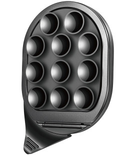 Juodas magnetinis laikiklis su siurbtukais "Joyroom JR-ZS418"