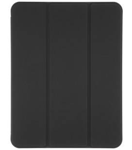 Juodas atverčiamas dėklas Samsung Galaxy Tab S10 Lite / S9 / S9 FE / S10 FE planšetei "OBAL:ME MistyTab Case"