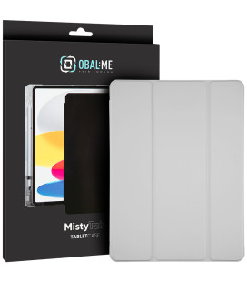 Šviesiai pilkas atverčiamas dėklas Samsung Galaxy Tab A11 / A9 planšetei "OBAL:ME MistyTab Case"