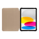 Juodas atverčiamas dėklas Apple iPad 11 2025 / 10.9 2022 planšetei "Tactical Book Tri Fold Case"
