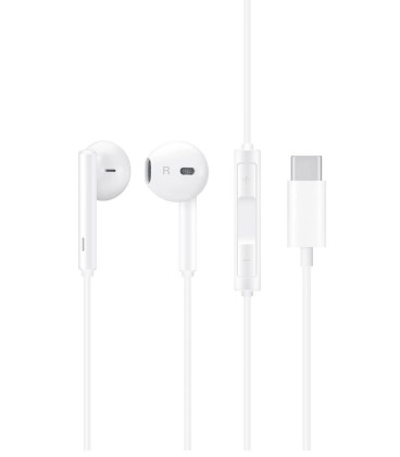 Baltos USB-C ausinės "Huawei CM33"