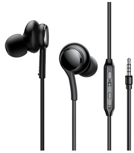 Juodos 3.5mm ausinės "Joyroom JR-EW02"
