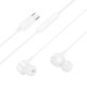 Baltos USB-C ausinės "Borofone BM94"