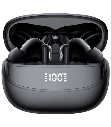 Juodos belaidės ausinės "Joyroom TWS JR-BB3"