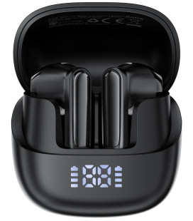 Juodos belaidės ausinės "Acefast W2 ANC"