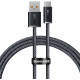 Juodas USB-A - USB-C 100W 100cm laidas "Baseus Dynamic"