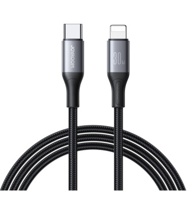 Juodas USB-C - Lightning 30W 200cm laidas "Joyroom S-A28"