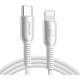 Pilkas USB-C - Lightning 30W 120cm laidas "Joyroom S-A51"