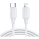 Baltas USB-C - Lightning 20W 100cm laidas "Joyroom S-CL020A9"
