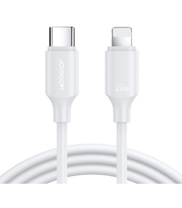 Baltas USB-C - Lightning 20W 100cm laidas "Joyroom S-CL020A9"