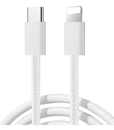Baltas USB-C - Lightning 30W 120cm laidas "Joyroom S-A45"