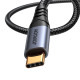 Juodas USB-C - 3.5mm 120cm audio laidas "Joyroom SY-A07"