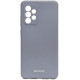 Levandos (pilka) dėklas Samsung Galaxy A52 / A52 5G / A52s 5G telefonui "Mercury Silicone Case"