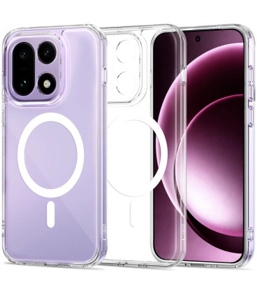 Skaidrus dėklas Oneplus 15 telefonui "Tech-Protect Flexair Hybrid Magsafe"